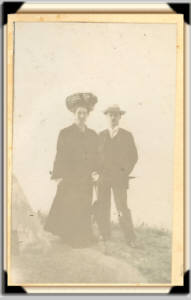 Anna May and Thomas Kirkman on the Peak, Hong Kong circa 1900