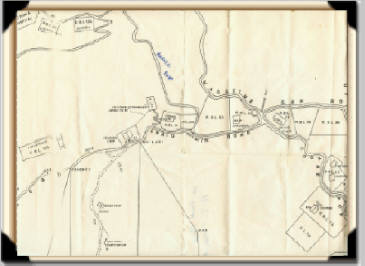 Map showing Craigmin East/West relative to Magazine Gap