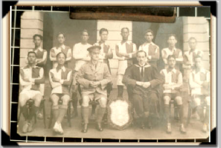 TKD - Headmaster with College Soccer team Circa 1917