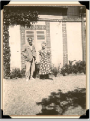 Pepere and Memere La Madeleine, Normandy 1939